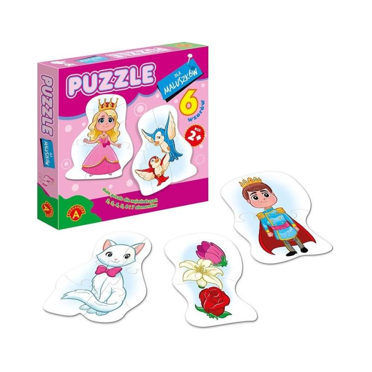 Puzzle dla maluszków Królewna ALEX