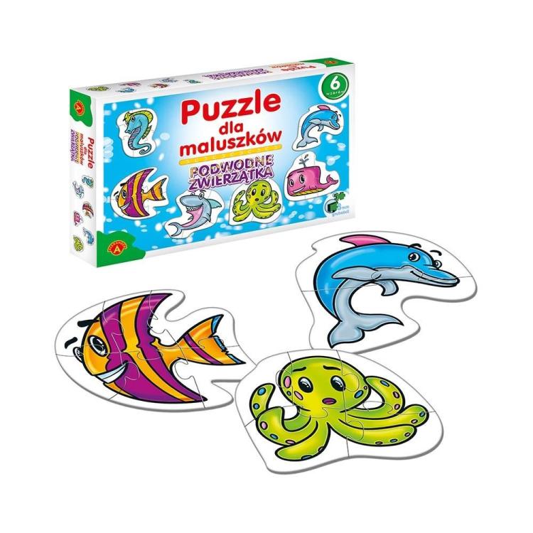 Puzzle dla maluszków Podwodne zwierzęta ALEX
