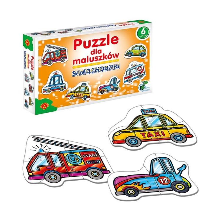 Puzzle dla maluszków Samochodzik ALEX