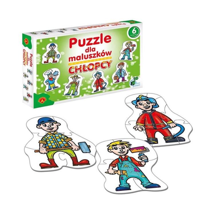 Puzzle dla maluszków Chłopcy ALEX