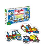 Puzzle dla maluszków Maszyny budowlane ALEX