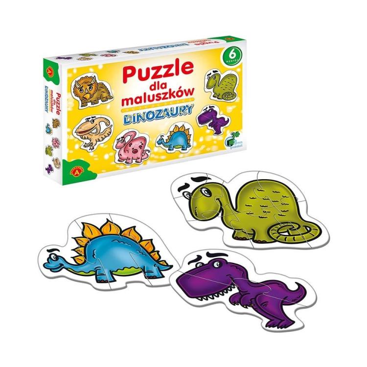 Puzzle dla maluszków Dinozaury ALEX