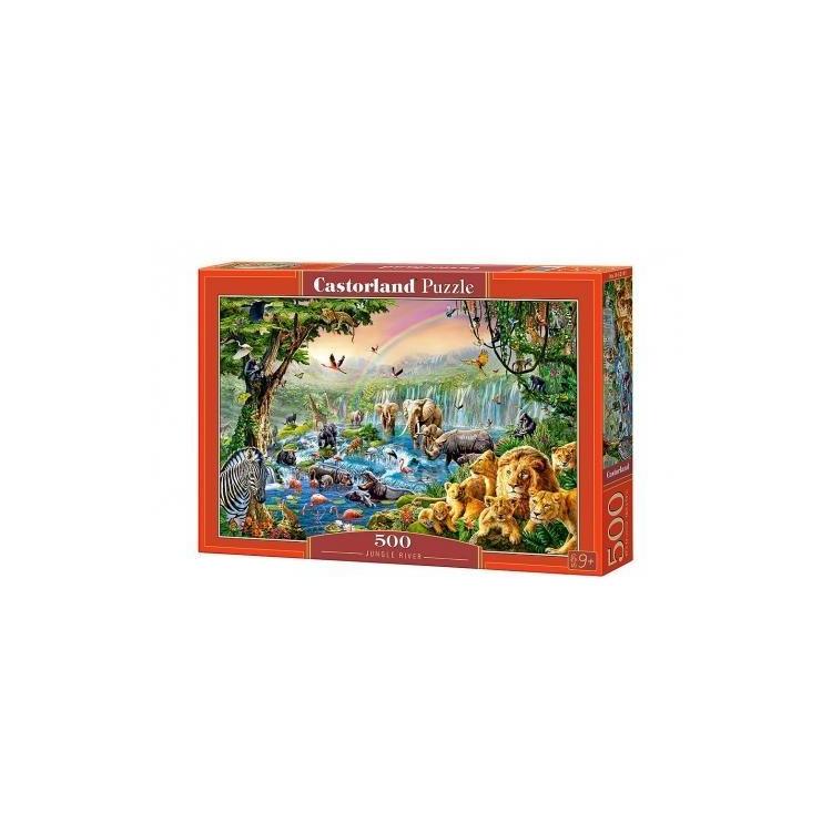 Puzzle 500 Jungle river CASTOR