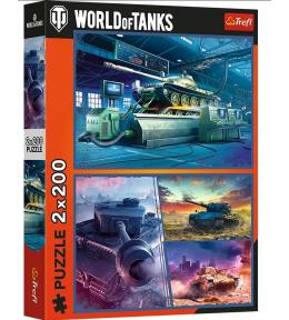 Puzzle 2x200 Pancerna misja TREFL