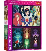 Puzzle 2x200 Czarujące księżniczki TREFL