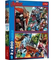 Puzzle 2x200 Obrońcy świata TREFL