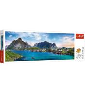 Puzzle 500 Panorama - Archipelag Lofoty TREFL