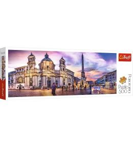 Puzzle 500 Panorama - Piazza Navona TREFL