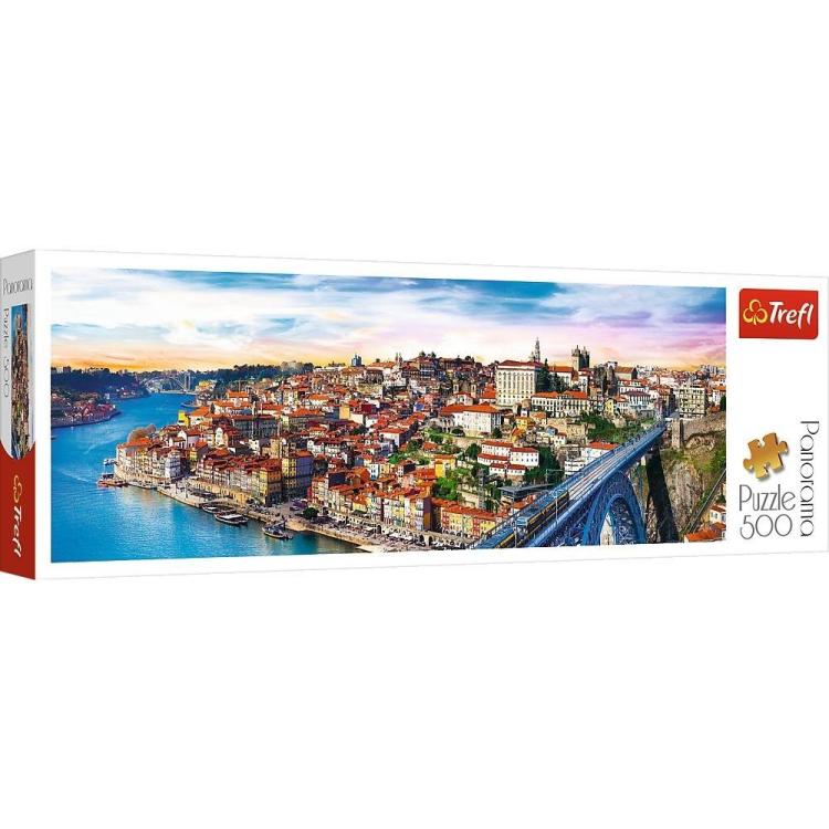 Puzzle 500 Panorama - Porto Portugalia TREFL