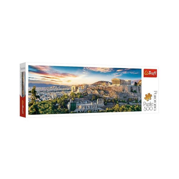 Puzzle 500 Panorama - Akropol Ateny TREFL