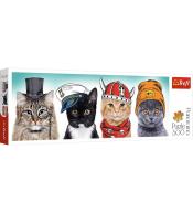 Puzzle 500 Panorama - Puszysta ekipa TREFL