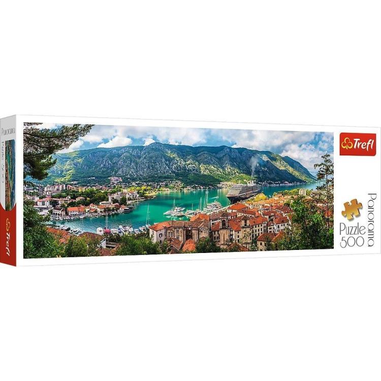 Puzzle 500 Panorama - Kotor Czarnogóra TREFL