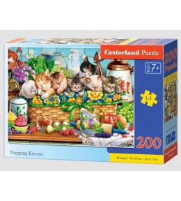 Puzzle 200 Napping Kittens CASTOR