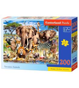 Puzzle 200 Savanna Animals CASTOR