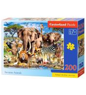 Puzzle 200 Savanna Animals CASTOR