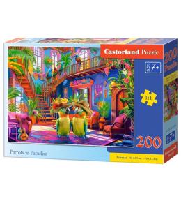 Puzzle 200 Parrots in Paradise CASTOR