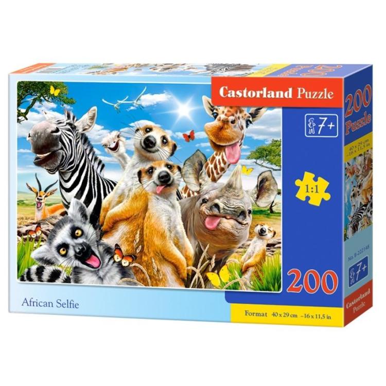 Puzzle 200 African Selfie CASTOR