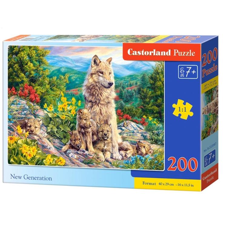 Puzzle 200 New Generation CASTOR