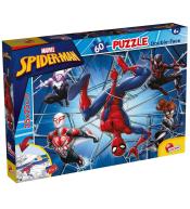 Puzzle 60 dwustronne Spiderman
