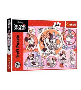 Puzzle 200 Zwyczaje Myszki Minni TREFL