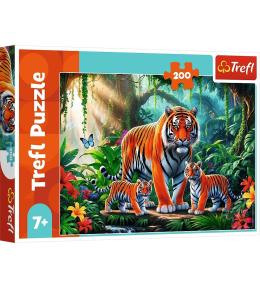 Puzzle 200 Tygrysie zwyczaje TREFL