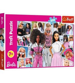 Puzzle 200 W świecie Barbie/Mattel Barbie TREFL