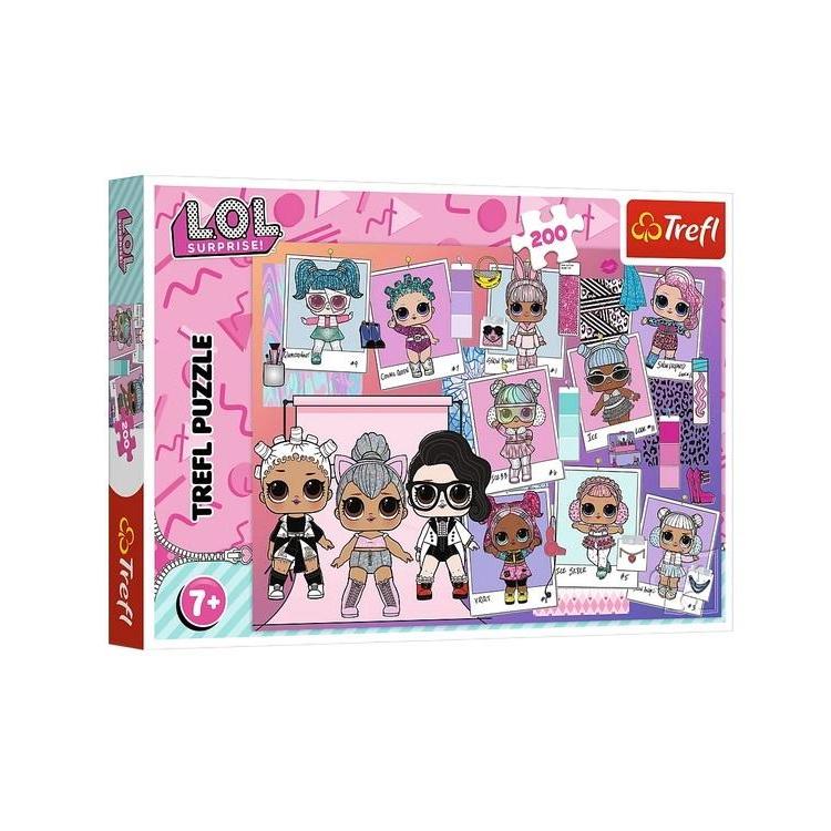Puzzle 200 Słodkie laleczki TREFL