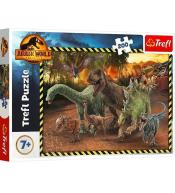 Puzzle 200 Dinozaury z Parku Jurajskiego TREFL