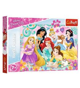 Puzzle 200 Radosny świat księżniczek TREFL