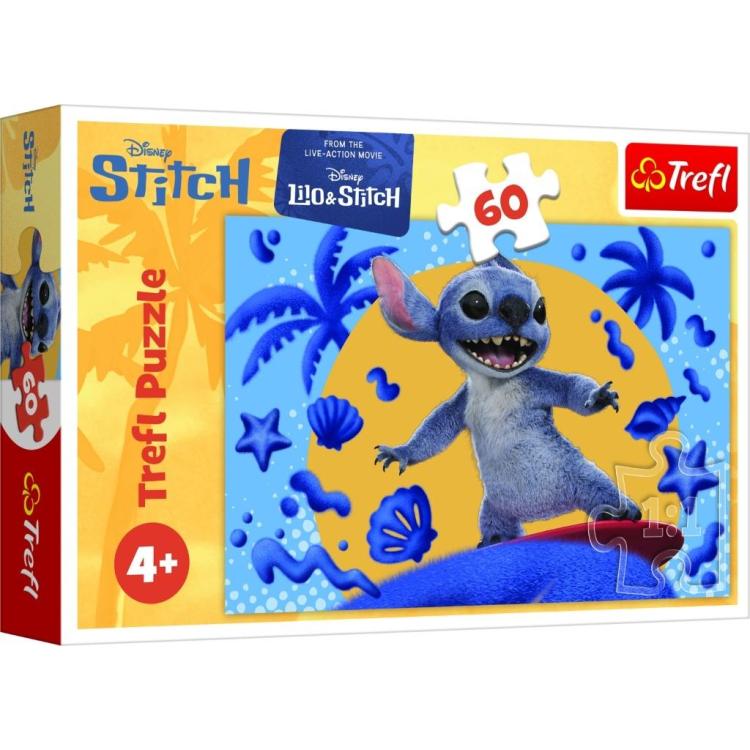 Puzzle 60 Dzień ze Stitchem TREFL