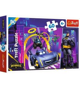 Puzzle 60 Batman i jego pojazdy TREFL
