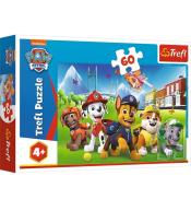 Puzzle 60 Psi Patrol na polanie TREFL
