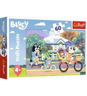 Puzzle 60 Wesoły Bluey TREFL
