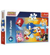 Puzzle 60 Sonic w akcji TREFL
