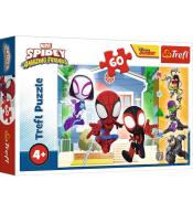 Puzzle 60 W świecie Spidey'a TREFL