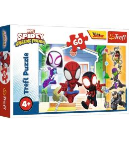 Puzzle 60 W świecie Spidey'a TREFL