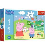 Puzzle 60 Zabawy w gronie przyjaciół TREFL