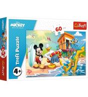 Puzzle 60 Ciekawy dzień Mikiego i przyjaciół TREFL