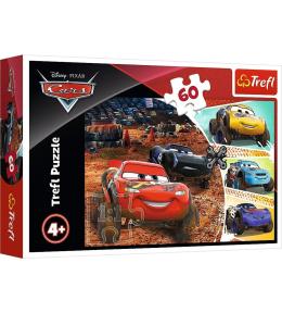 Puzzle 60 Zygzak McQueen z przyjaciółmi TREFL