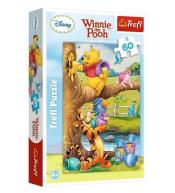 Puzzle 60 Kubuś Puchatech Małe co nieco TREFL