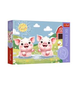 Puzzle 30 Wesołe życie na wsi TREFL