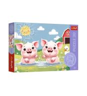 Puzzle 30 Wesołe życie na wsi TREFL