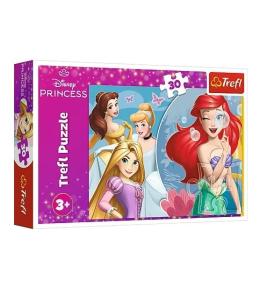 Puzzle 30 Piękny dzień księżniczek TREFL