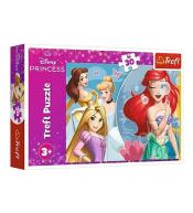 Puzzle 30 Piękny dzień księżniczek TREFL