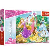 Puzzle 30 Być księżniczką Disney Princess TREFL
