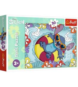 Puzzle 30 Lilo&Stitch na wakacjach TREFL