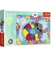 Puzzle 30 Lilo&Stitch na wakacjach TREFL
