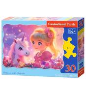 Puzzle 30 Princess with Unicorn