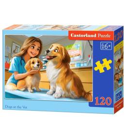 Puzzle 120 Dogs at the Vet CASTOR