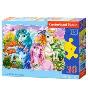 Puzzle 30 Cute Unicorns Selfie CASTOR